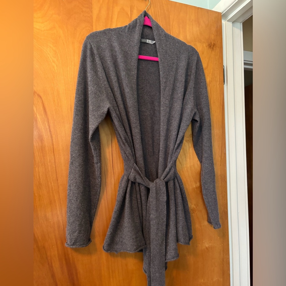 Athleta Cashmere Wrap Sweater XL